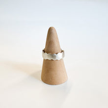 Load image into Gallery viewer, Curvy Casted Sterling Silver Ring
