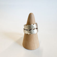 Load image into Gallery viewer, Curvy Casted Sterling Silver Ring
