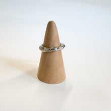 Load image into Gallery viewer, Chunky Molten Sterling Silver Ring
