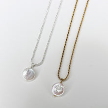 Load image into Gallery viewer, Coin Pearl Pendant
