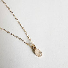 Load image into Gallery viewer, Rainbow Moonstone 14K Gold-Filled Pendant
