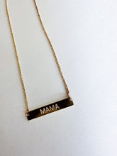 Load image into Gallery viewer, Engraved Bar Necklace
