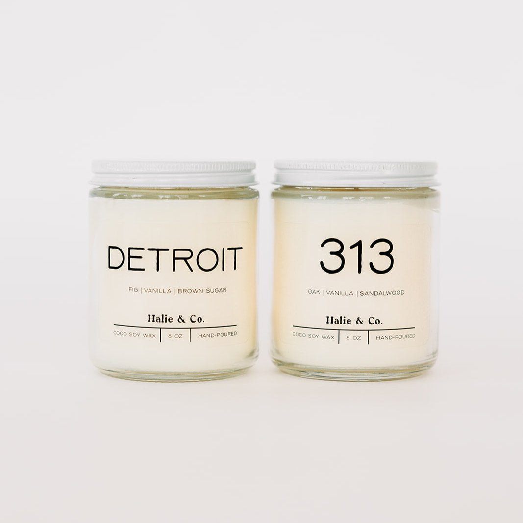 Detroit Candle Gift Set