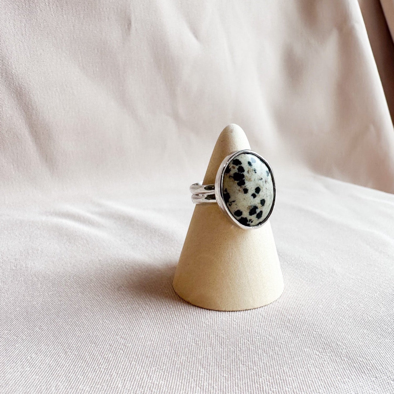 Dalmation on sale jasper ring